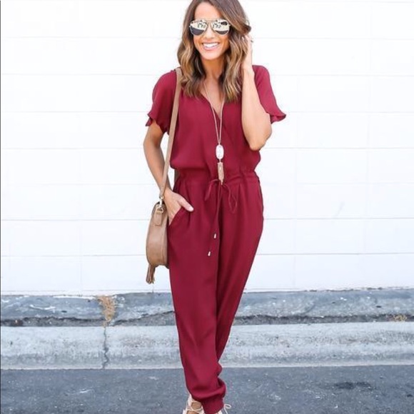 🆕Short sleeved Loose jumpsuit - Picture 1 of 4